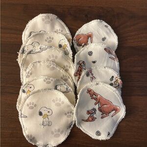 Cute Cartoon Print Reusable Pads